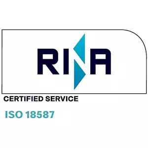 ISO 18587 certificate